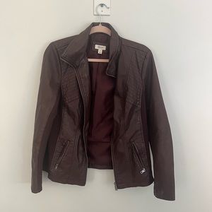 Faux Leather Jacket Style & Co